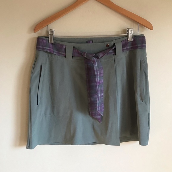 Nike Gray Skirt with Purple Accents - Picture 1 of 8